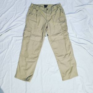 5.11 Tactical Pants Mens khaki beige Cream 38 x 32